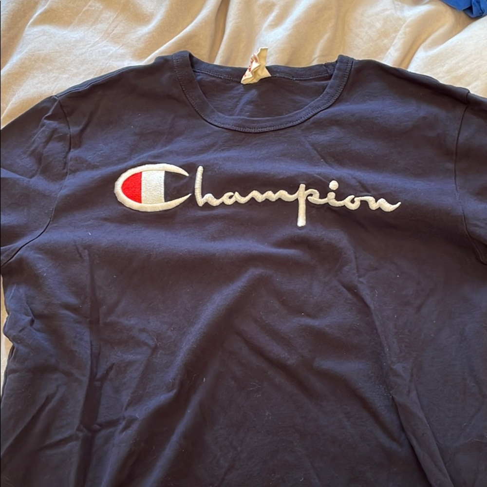 Navy Champion T shirt
